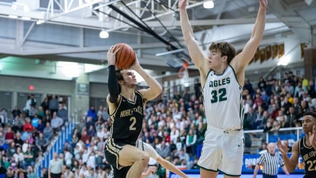 Indiana boys high school basketball: Noblesvillvs. Zionsville from March 4, 2023